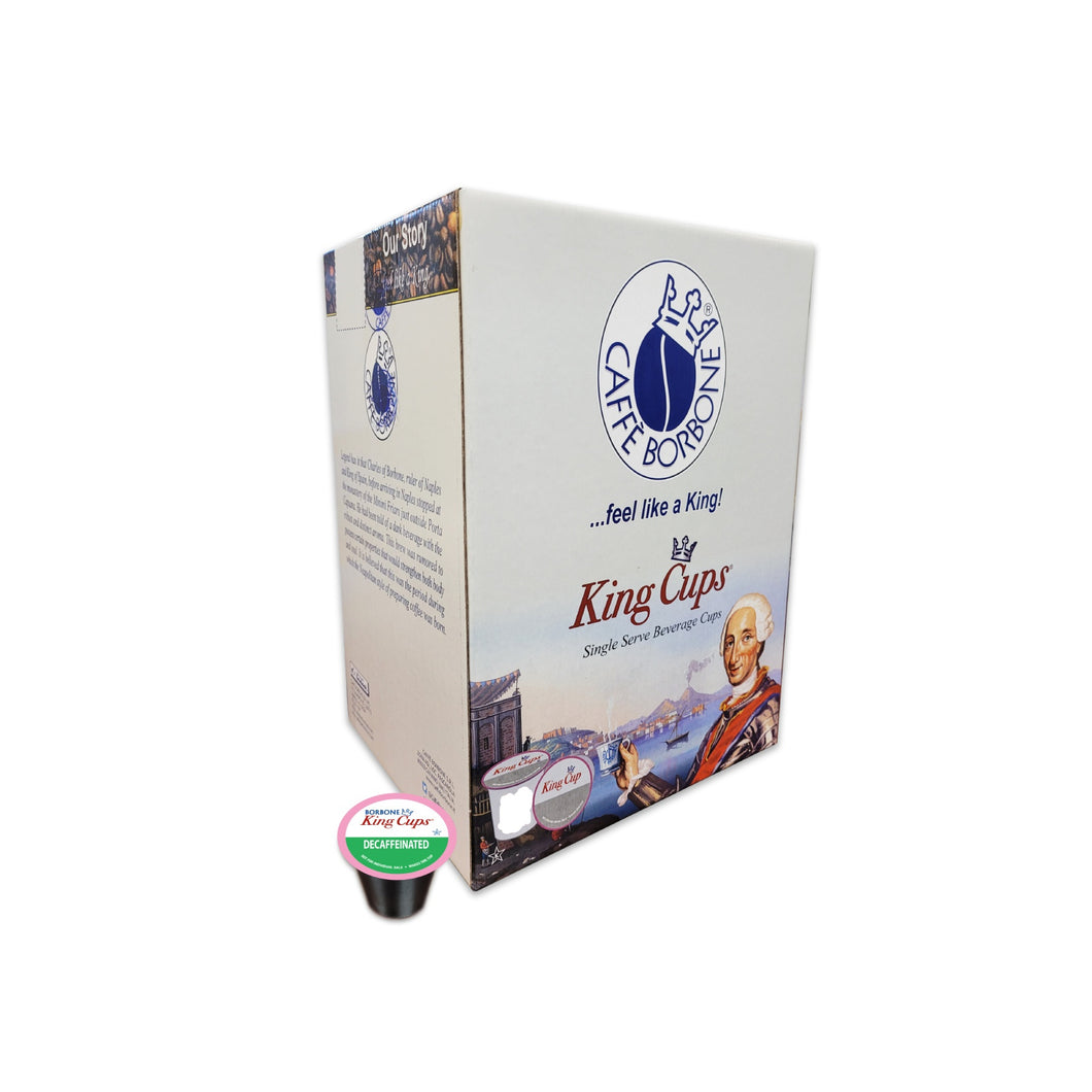 Caffe Borbone King Cups – 12CT – Decaffeinated