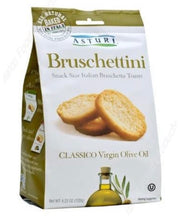 Load image into Gallery viewer, Asturi Classico Bruschettini - Virgin Olive Oil (Snack Size Italian Bruschetta Toasts)4.23 oz (12-Pack Special)
