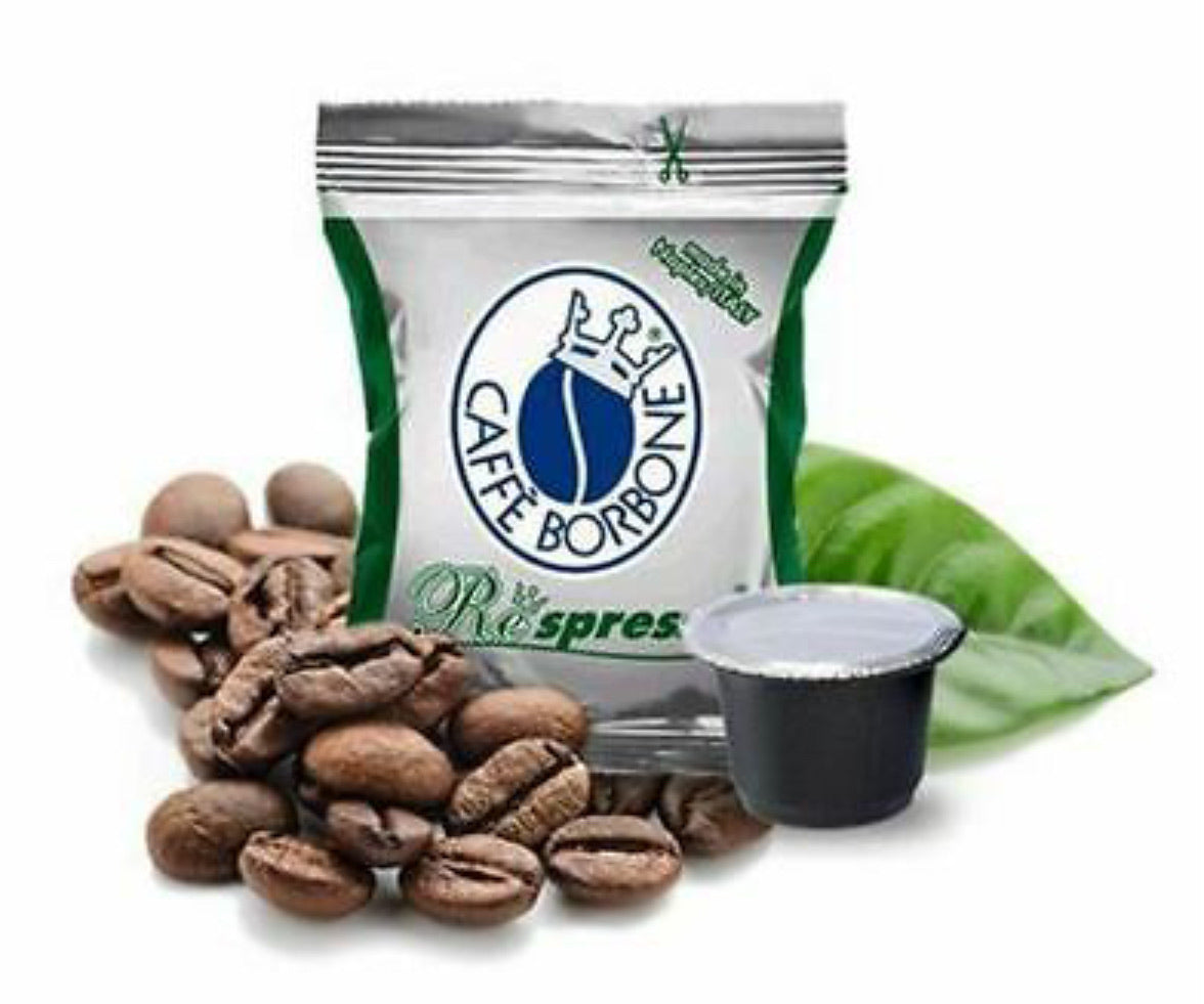 Caffe Borbone Espresso Capsules (Miscela Decaf) 100/CS – Delizioso Gourmet