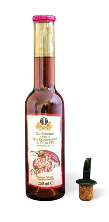 Calvi- Hot Pepper (Pepperoncino) Infused Olive Oil / 6-bottles x 250ml