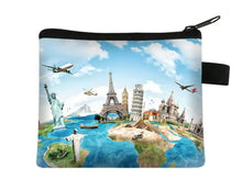 Load image into Gallery viewer, World Summer - Coin Purses, Women Wallets, ID Card Holder (6”by 5”)
