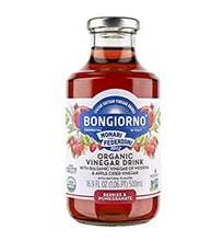 Load image into Gallery viewer, Bongiorno Organic Berries &amp; Pomegranate Balsamic &amp; Apple Cider Vinegar 16.9oz (6-Pack)
