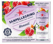 Load image into Gallery viewer, San Pellegrino Momenti Pomegranate &amp; Blackcurrant - 6pk/11.15 fl oz Cans
