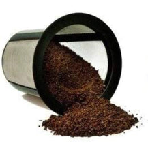 Load image into Gallery viewer, Reusable Coffee Holder and Filter Set, Grey 3 part with filter basket works with Keurig My K-Cup Home brewers by PureWater Filters

