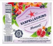 Load image into Gallery viewer, San Pellegrino Momenti Pomegranate &amp; Blackcurrant - 6pk/11.15 fl oz Cans
