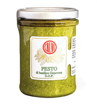 Load image into Gallery viewer, Calvi Genovese Basil Pesto, DOP, 4.6 oz/130g (12-Jars)
